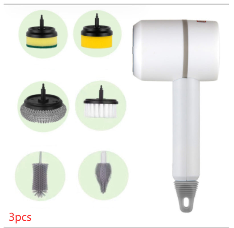 Electric Spin Cleaning Brush – Multi-Surface Scrubber