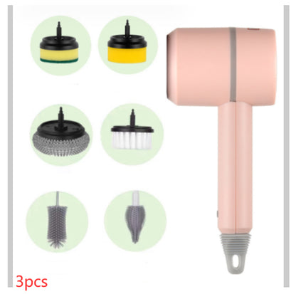 Electric Spin Cleaning Brush – Multi-Surface Scrubber