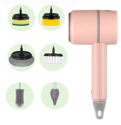 Electric Spin Cleaning Brush – Multi-Surface Scrubber