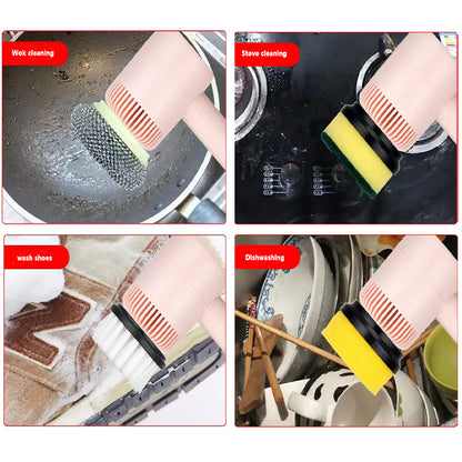 Electric Spin Cleaning Brush – Multi-Surface Scrubber