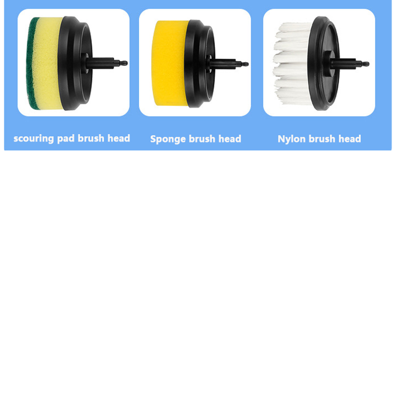 Electric Spin Cleaning Brush – Multi-Surface Scrubber