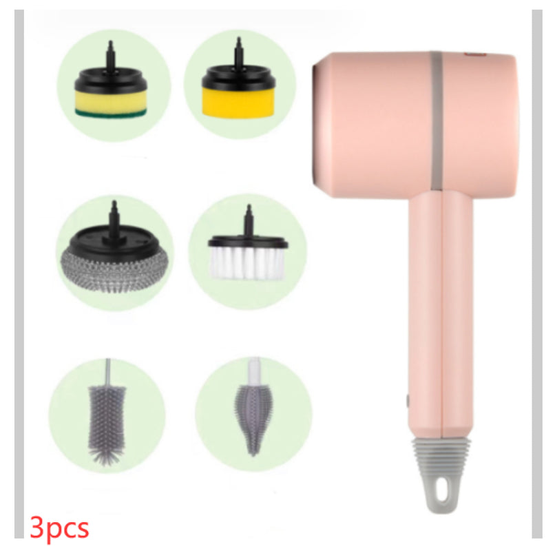 Electric Spin Cleaning Brush – Multi-Surface Scrubber