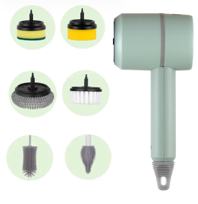 Electric Spin Cleaning Brush – Multi-Surface Scrubber