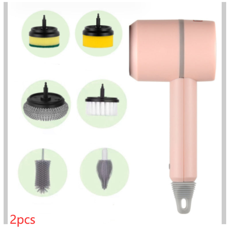 Electric Spin Cleaning Brush – Multi-Surface Scrubber