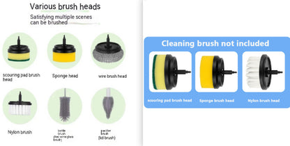 Electric Spin Cleaning Brush – Multi-Surface Scrubber