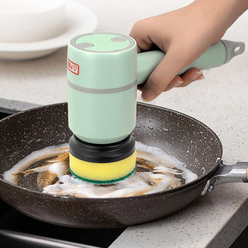 Electric Spin Cleaning Brush – Multi-Surface Scrubber