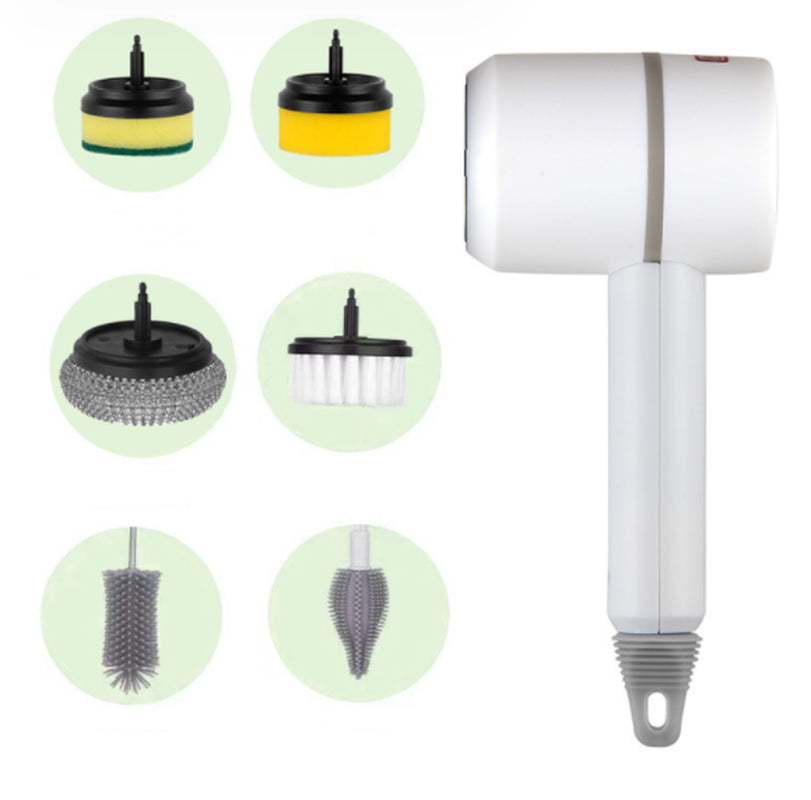 Electric Spin Cleaning Brush – Multi-Surface Scrubber