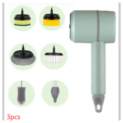 Electric Spin Cleaning Brush – Multi-Surface Scrubber